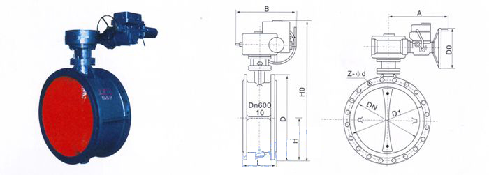 D941X電動(dòng)法蘭式蝶閥 D941X電動(dòng)法蘭式蝶閥
